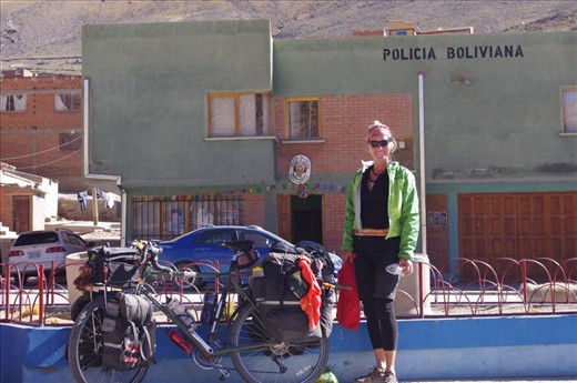 Had the most entertaining stay at the police-station in Agua de Castillo on our way to Uyuni.