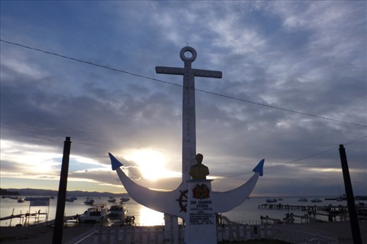 Copacabana at the shore of Lake Titicaca.