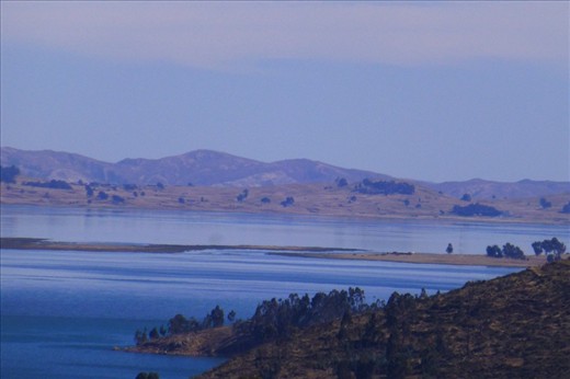the famous lake Titicaca.