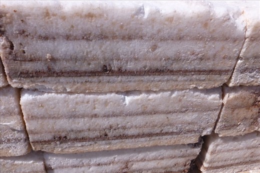 Salt bricks to build houses and furniture.