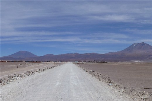 Close to the border to Chile.