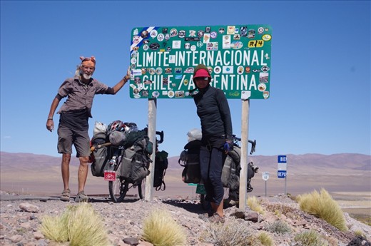 ...heading into Argentina.