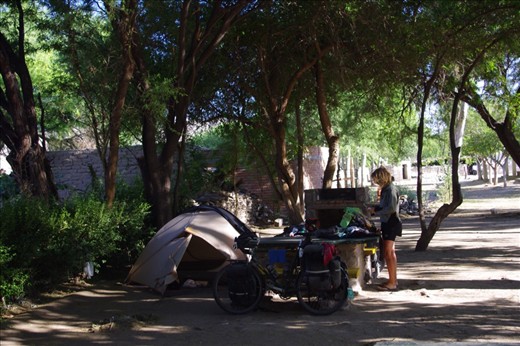 pretty sweet campground in some little village past Cafayate.