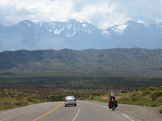 sick  of the desert  - heading into the mountains .