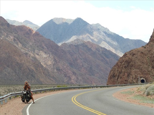 looks tough, but the roads are good!