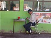 There is a man in the ghost town!: by margitpirsch, Views[293]