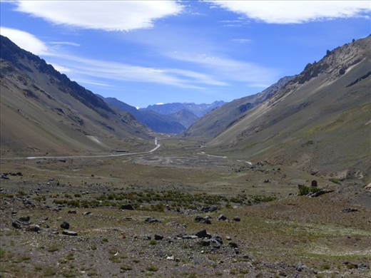 the road we came from.