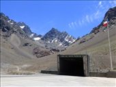 Had to take a service vehicle through the 5km long tunnel. Went in from Argentina - came out in Chile.: by margitpirsch, Views[667]