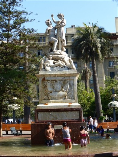 Summer in Santiago, Chile