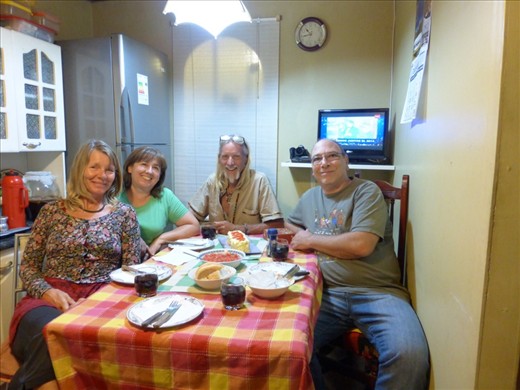 Our delish New Year's Eve dinner!!