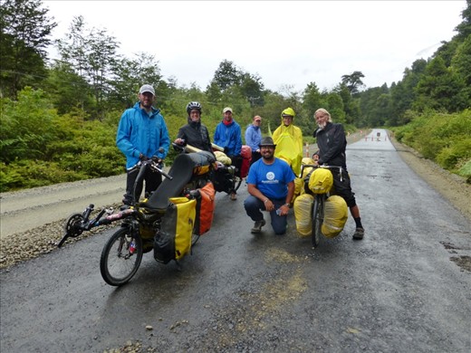 even when the rain hits hard people stop and want to take pictures of us.