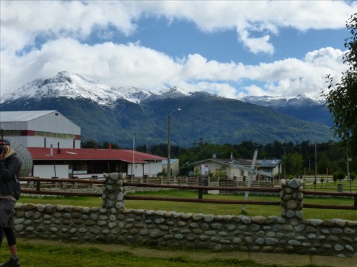 Leaving Villa Amengual after the storm
