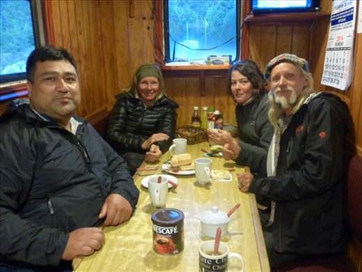 The ferry angels in Puerto Yungay!