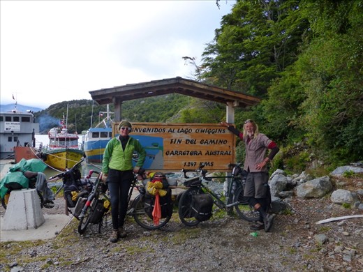 The official end of the Carretera Austral!
