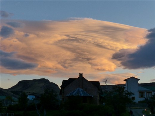 El Chalten evening clouds.