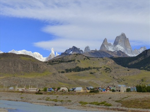 The village of El Chalten.