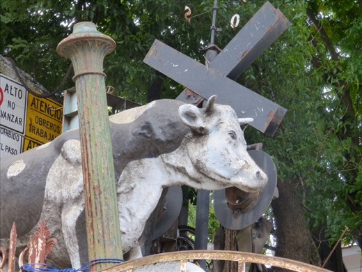 ...find all kinds of interesting things in the streets of Buenos Aires
