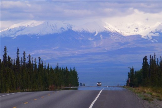 heading towards Glennallen.