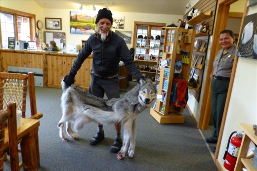 we were safe in one of the Ranger Stations.