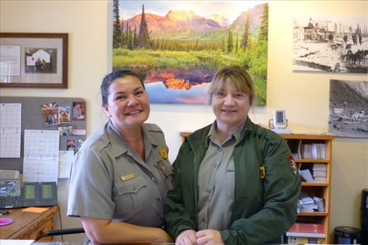 At the Ranger Station in Slana