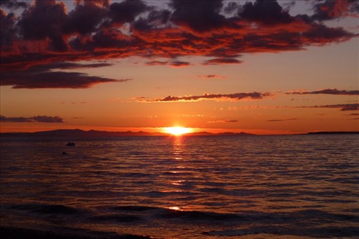 Up north - Birch Bay campground.
