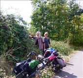 right before Victoria on Vancouver island: It's a berry picking ride!: by margitpirsch, Views[604]