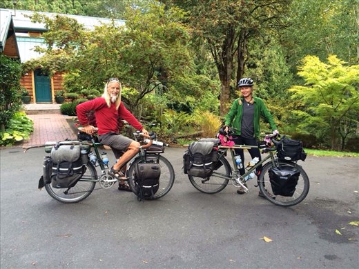 Saying good bye in Bainbridge.