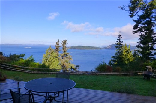 View from James' landlords property on Anacortes.