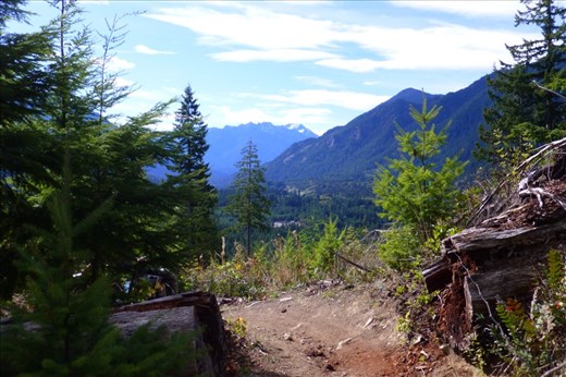 It's not a cloud, it's a glacier we are looking at from the OAT.
