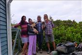 Carin, Jane and Roo (the stroller king), Margit and James on our way out.: by margitpirsch, Views[611]