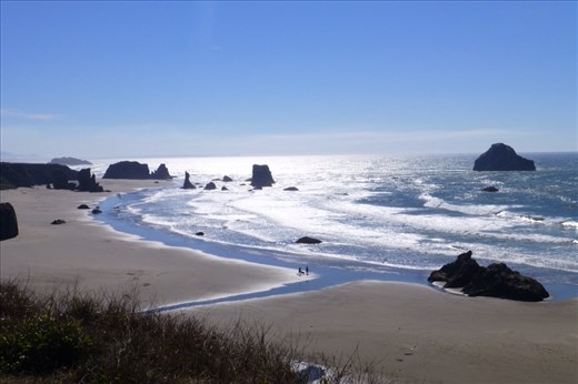 Just another view on the ocean while having breakfast right before leaving Port Orford.