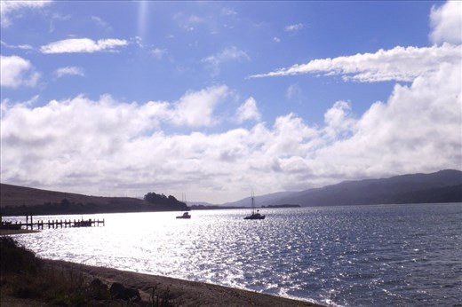 Home! Tomales Bay. Peace and thank you!