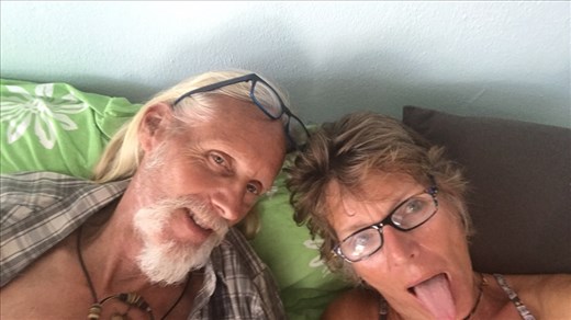 Super hot and humid here in the Florida Keys in the summer!