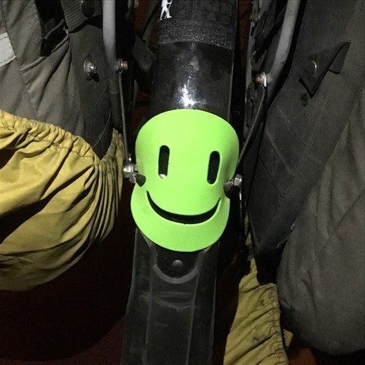 Ali Tailgator left us, but we got a smile to replace him.