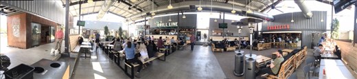 Cool place in Phoenix called Churchill. A little shipping container eatery/cafe 