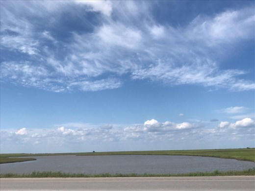 “Flat as piss on a plate”