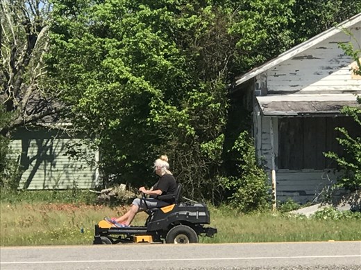 My next bike is a golf cart.