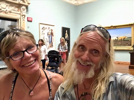 James and I at the Ringling.