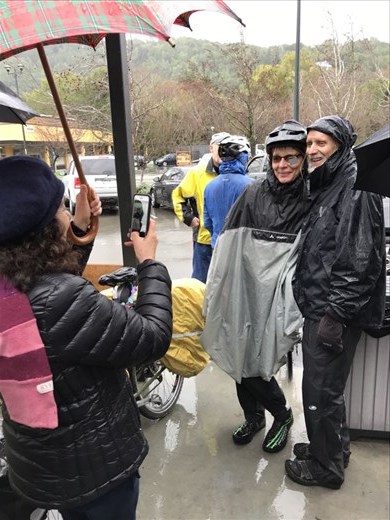 One of the many good bye pictures