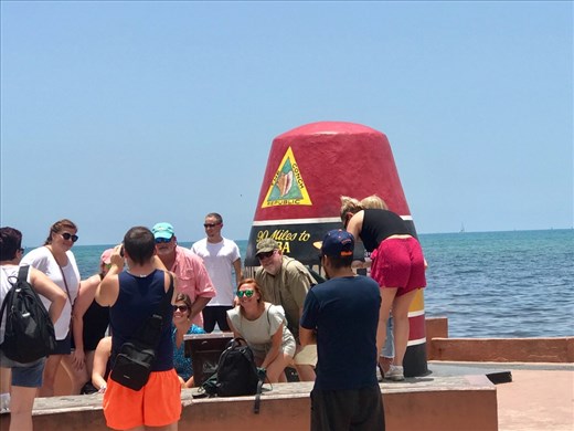 Most southern point of the Keys/USA