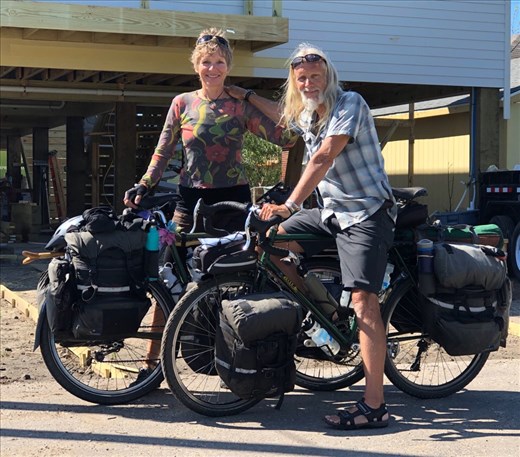 After a day of rest...on the road again.