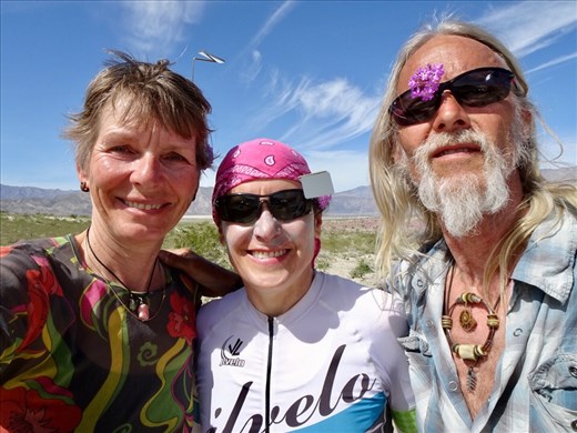 Strange flowers in the desert