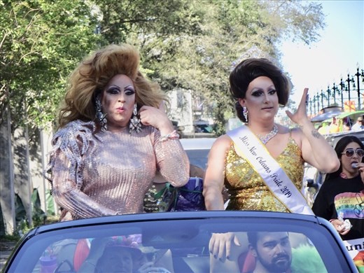 LGB parade on Easter Sunday in NOLA