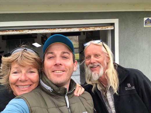 Saying good bye to another generous host!