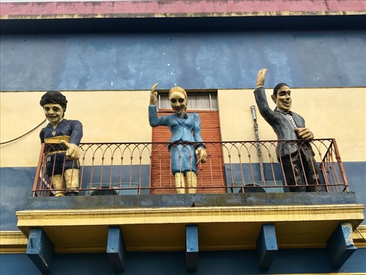 Kitschy Evita reminders...