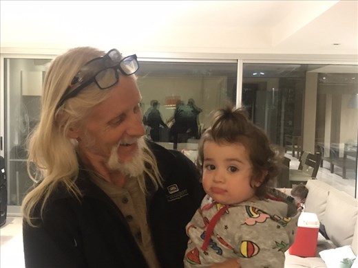 James and his new love.