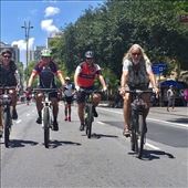 Riding down Ave. Paulista on a Sunday with new friends.: by margitpirsch, Views[201]