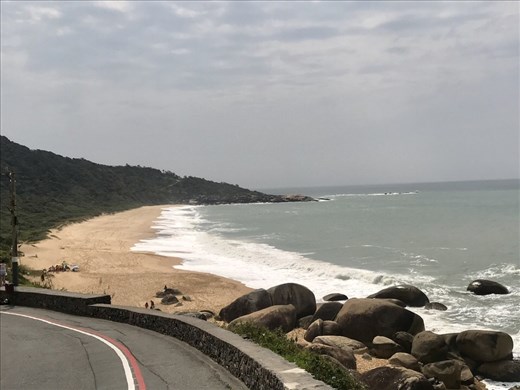 Sand hopping around the Atlantic cost.