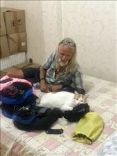 Bisquioto, our WarmShower host, is quite the character!: by margitpirsch, Views[147]