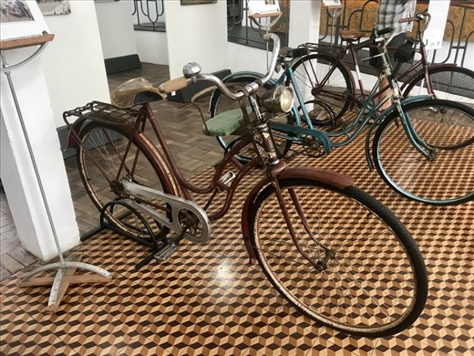 Bicycle museum in Joinville.